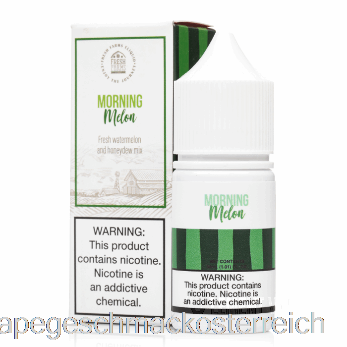 Morgenmelone – Frische Bauernsalze – 30 Ml, 35 Mg Vape-Geschmack